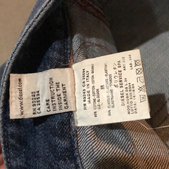 Diesel Blue Jeans - Picture 11 of 12